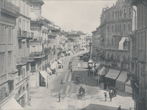 Antique photo-engravings of Italy from 1892